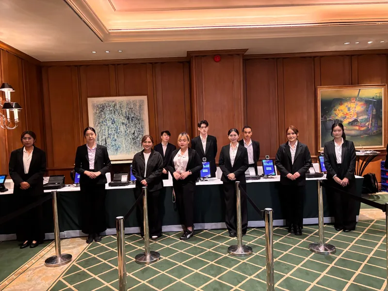 EventLingua multilingual event staff and interpreters at a Bangkok event